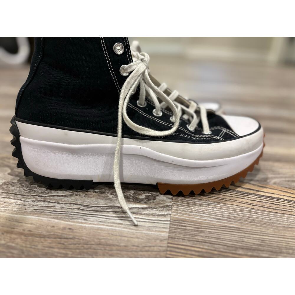 Converse Run Star Hike Hi Sneakers Chuck Taylor Unisex Womens 10 Mens 8.5 - Picture 6 of 14